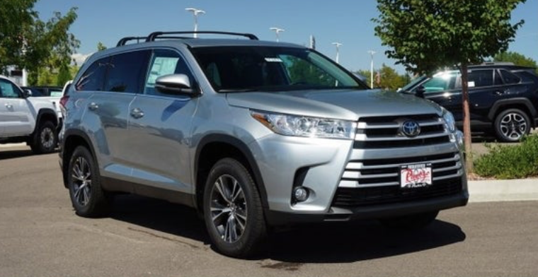 Get financing on a new 2019 Toyota Highlander