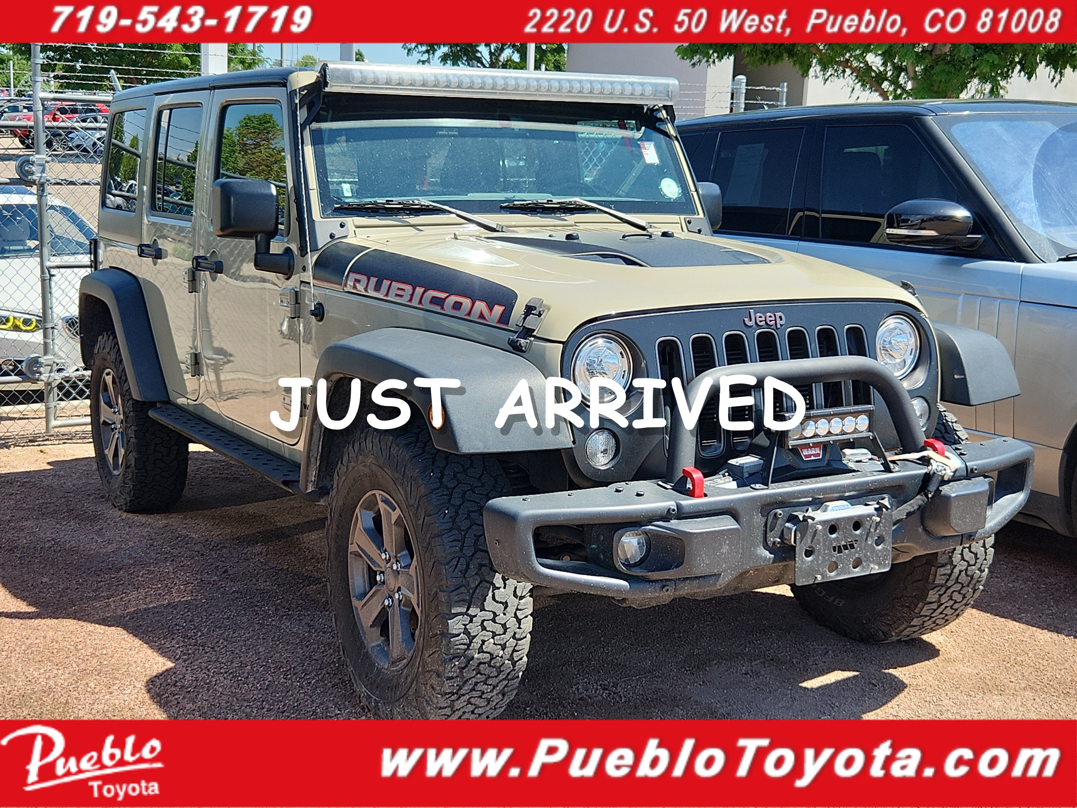 2017 Jeep Wrangler Unlimited Rubicon Recon