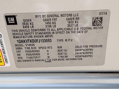 2015 GMC Acadia Denali