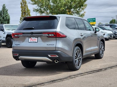 2026 Toyota Grand Highlander Hybrid MAX Platinum