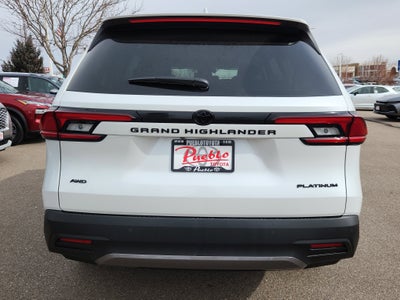 2026 Toyota Grand Highlander Platinum