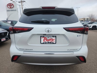 2026 Toyota Highlander Hybrid Hybrid Platinum