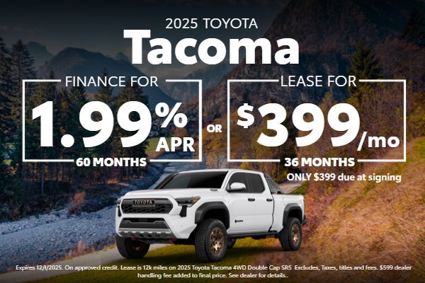 2025 Toyota Tacoma Special